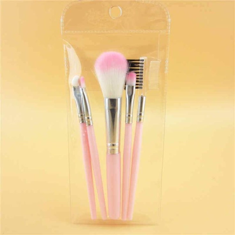 Kuas Make Up set isi 5 - Makeup Brush - Makeup Brush Tool Set Women Girls Eye Shadow Brush Powder Eyebrow Brush