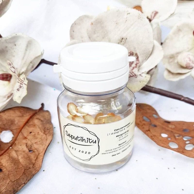 Promo Vitamin Whitening Seputih Itu Isi 15 / Original 100% Vitamin Whitening Seputih Itu / Ampuh Mel