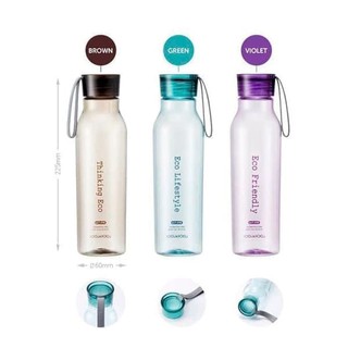  Botol  Air  Minum Eco  Water Bottle Lock n Lock 550 ml HLC 