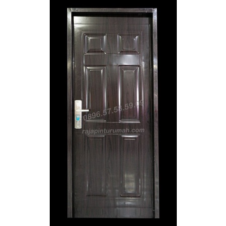 Pintu Rumah Baja Fortress Metal door 80.01