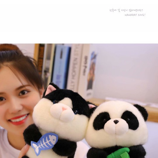 Boneka Panda Penguin Bahan halus import