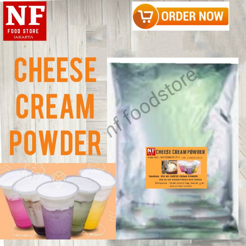 

Bubuk Cheese Cream Topping Minuman @500 gr