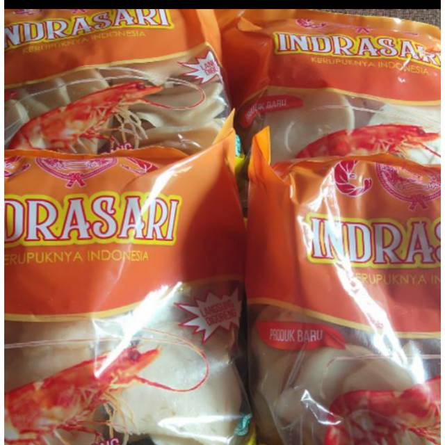 

KRUPUK UDANG INDRASARI UKURAN SEDANG@250GRAM