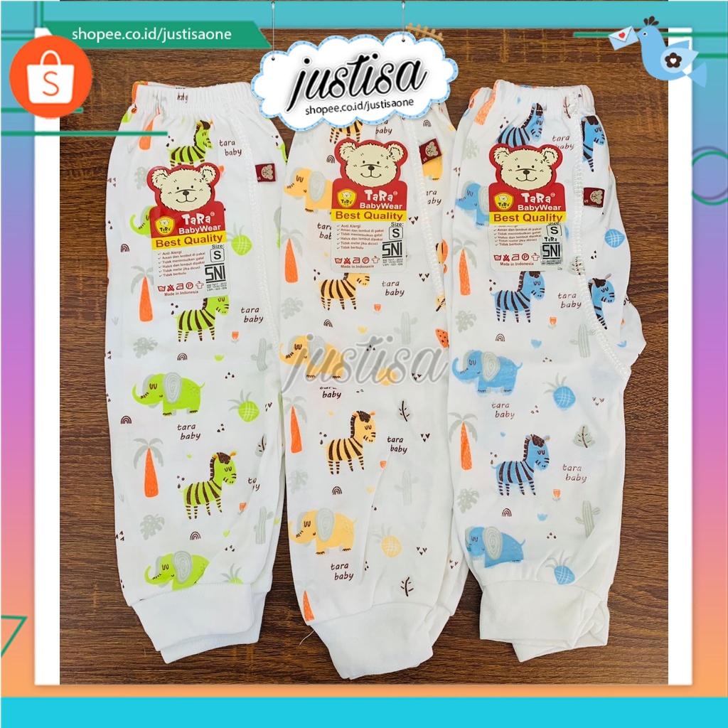 Promo !! CELANA PANJANG BAYI MOTIF TARA SIZE S M L XL/CELAN PANJANG BAYI SNI