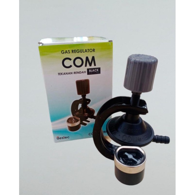 Kepala Regulator Gas Destec Com Black Tekanan Rendah