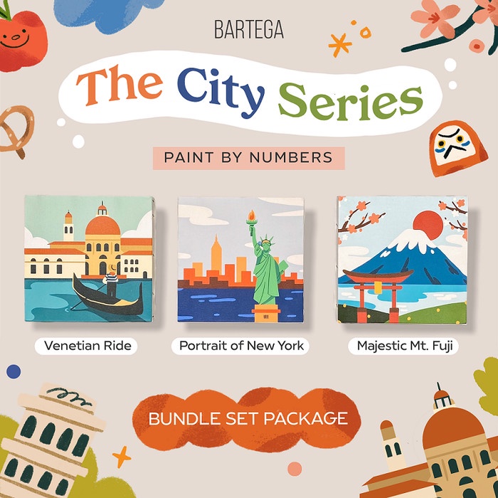 

Paint By Number Bartega - City Series