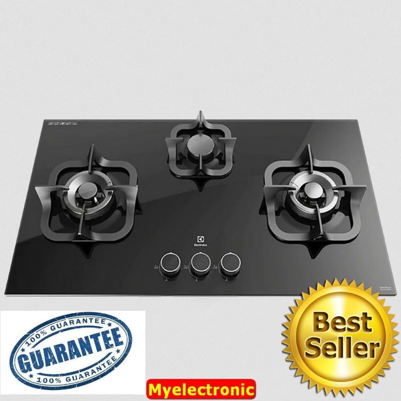 PROMO KOMPOR TANAM ELECTROLUX EGT9239CK 3 TUNGKU 90 CM
