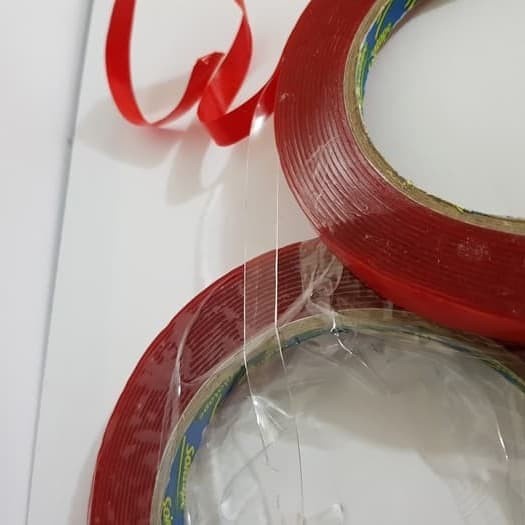 

Hari Ini Double Tape Bening 8Mm X 4,5 M - Acrylic Foam Tape Gilaa!!!