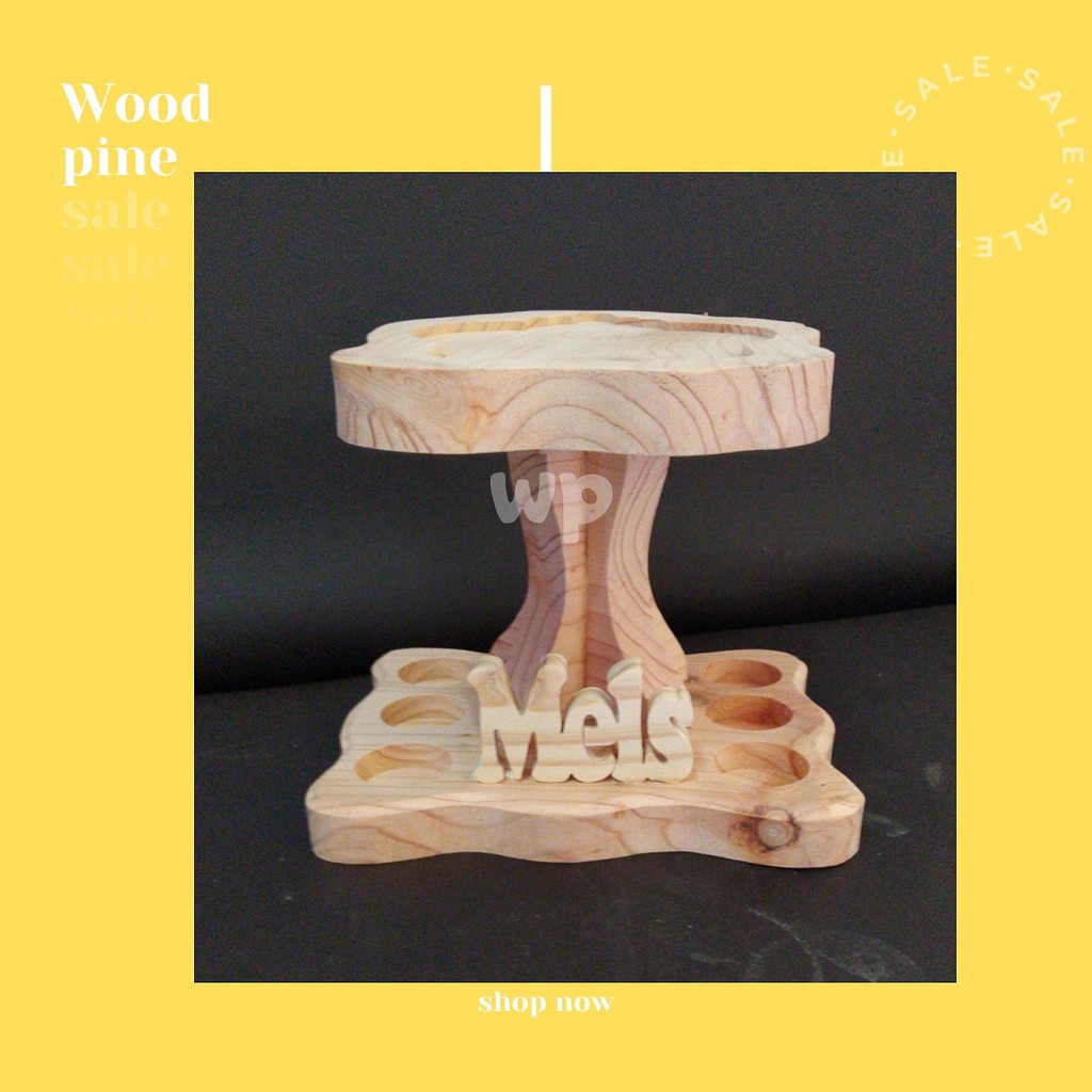 Rak Oil Dahan SIngle Owl 6 Slot oil + Free Nama