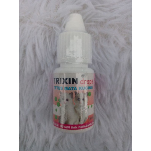 TRIXIN Drops Obat Tetes Mata & Hidung Kucing / Obat Infeksi Mata & Hidung