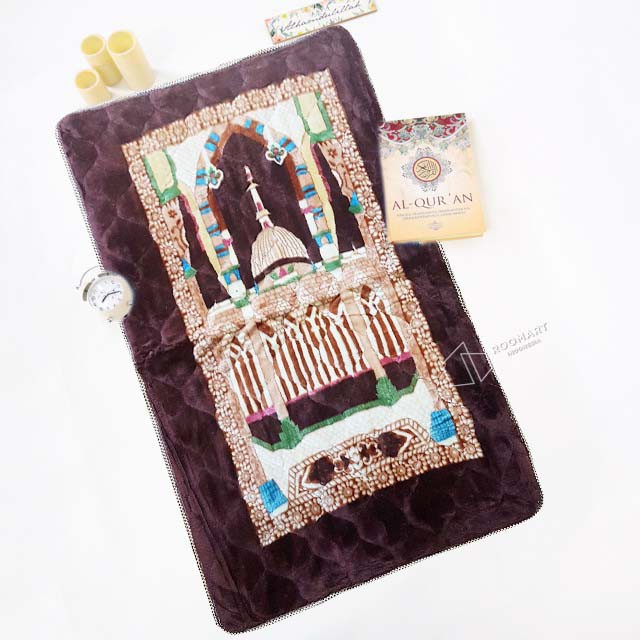 Sajadah Busa Tebal Empuk Lembut Sejadah Imam 70x110cm dan 80x120cm