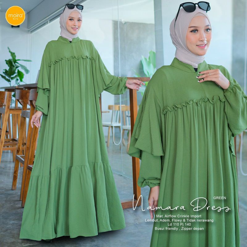 Namara Moira Maxi Dress Wanita Standart