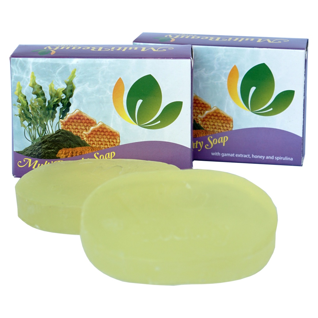 [ BISA COD ] SABUN MULTIBEAUTY MULTI BEAUTY SOAP SABUN KECANTIKAN WHITENING JERAWAT ORIGINAL ORI Sol