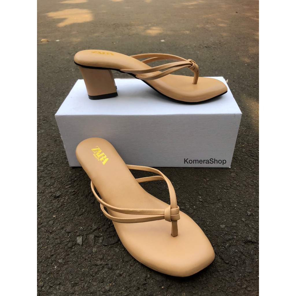 SANDAL WANITA HEELS ZARRA PREMIUM BY KOMERASHOP