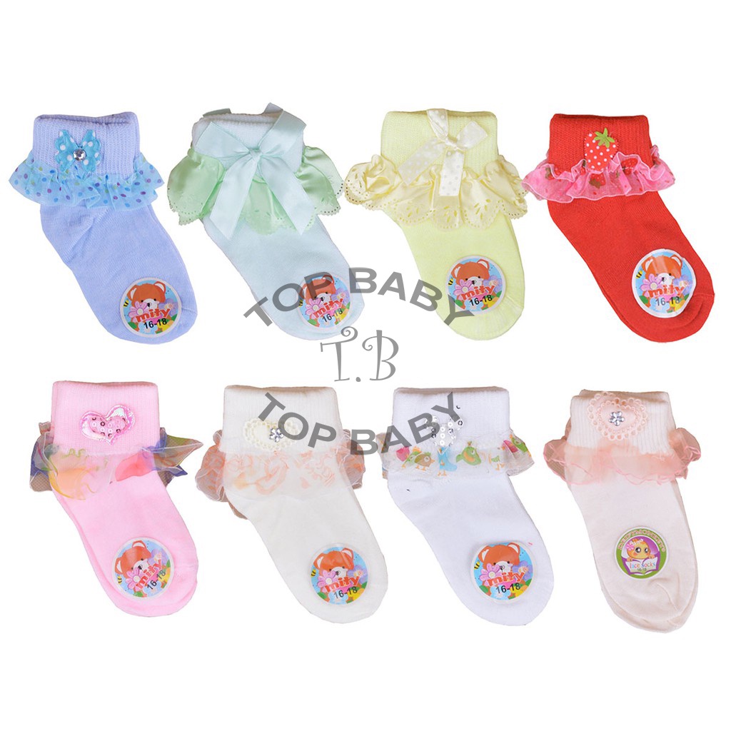 Kaos Kaki Bayi Renda Mity - 4280