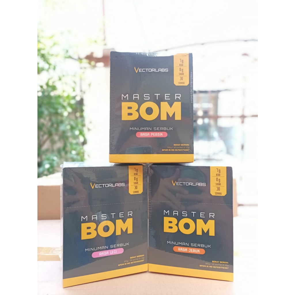 Vectorlabs Master BOM BCAA 30 Serving Sachet Vector Labs Amino Acid