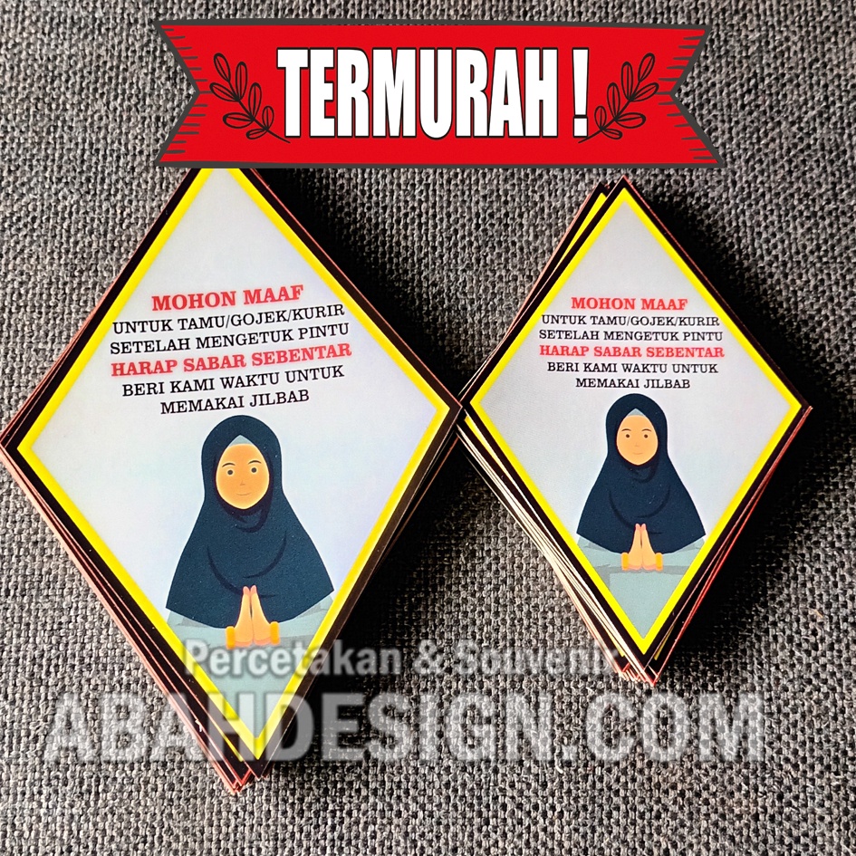

STIKER AURAT | STIKER JILBAB | STIKER KURIR