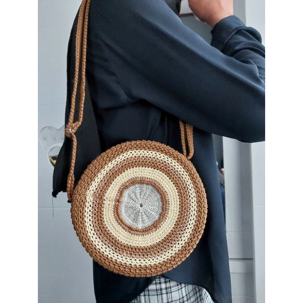 Tas Bulat | Tas Rajut Bulat
