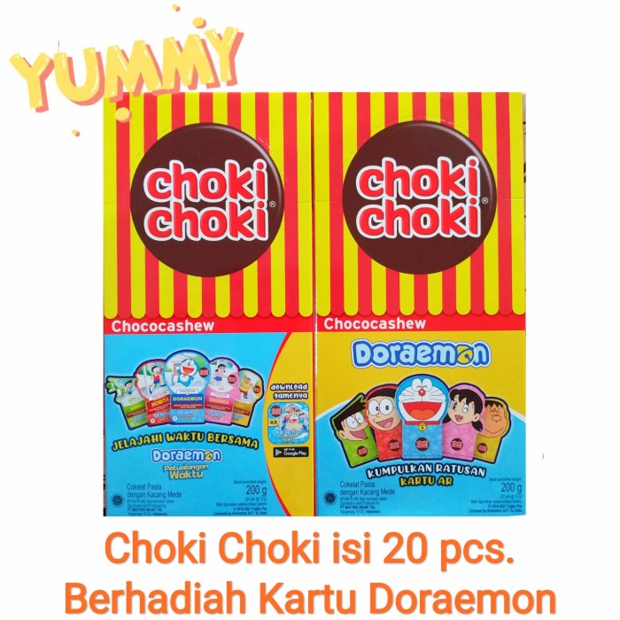 

COKELAT- CHOKI CHOKI BOX ISI 20 STICK -COKELAT.