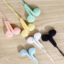 Headset Earphone Macaron Makaron Mate Colour U19 Hifi Extra Bass