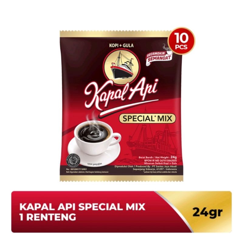 

Kapal Api Special Mix 24 gram Renteng