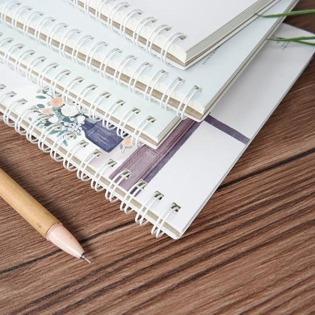 

TYS-443>> Little Things of Life Spiral Ruled Notebook A5 [CREATIV] - Vol 1 Green Pot .!!!