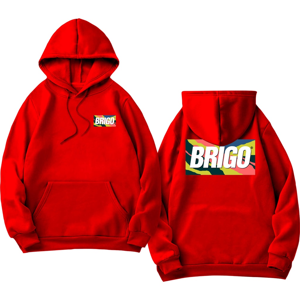 Sweater Hoodie BRIGO ABSTRAK Sablon DTF Fleece Cotton II BRIGO Jumper Hoodie ABSTRAK II M-XXL (Pria &amp; Wanita) Free stiker&amp;Gantungan Kunci