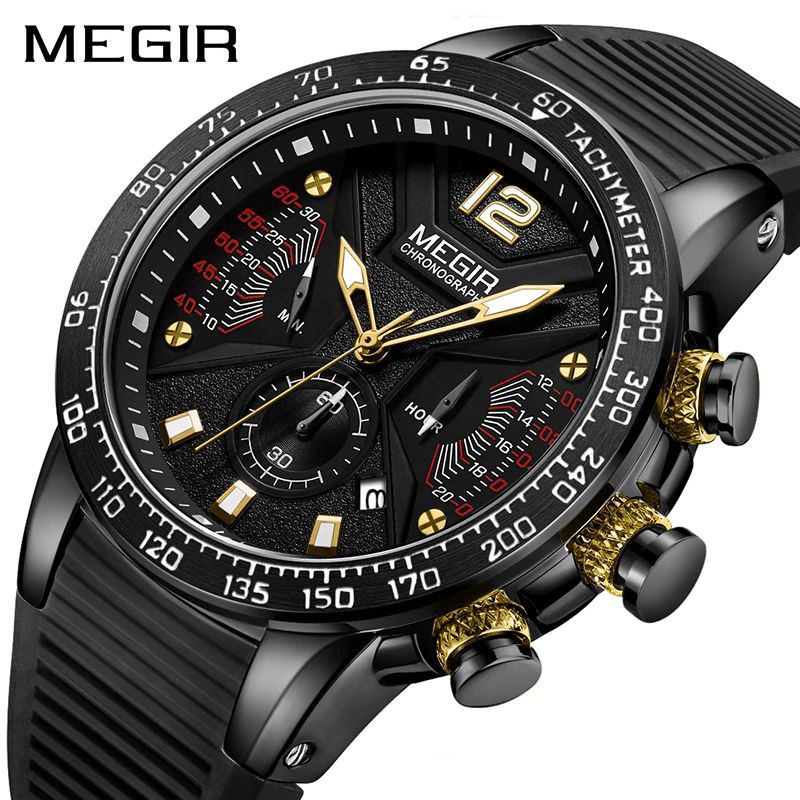 MEGIR 2106 Jam Tangan Pria Analog Chronograph WATCHKITE WATCHKITE WKOS