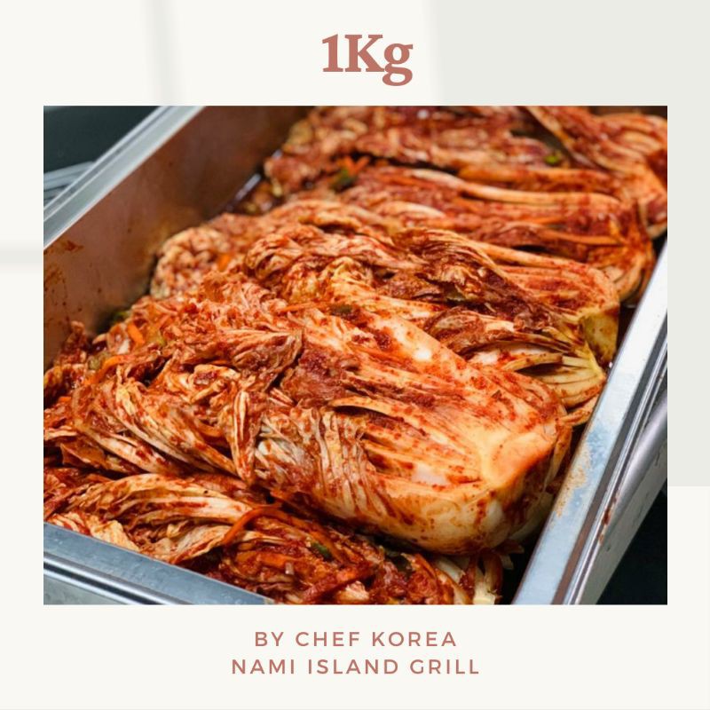 

Kimchi sawi & lobak premium halal 1Kg by resto nami island Grill