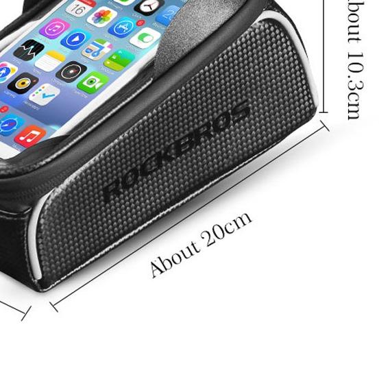 Rockbros Tas Sepeda Waterproof untuk 6 - 6.7 inch Smartphone - 017-1