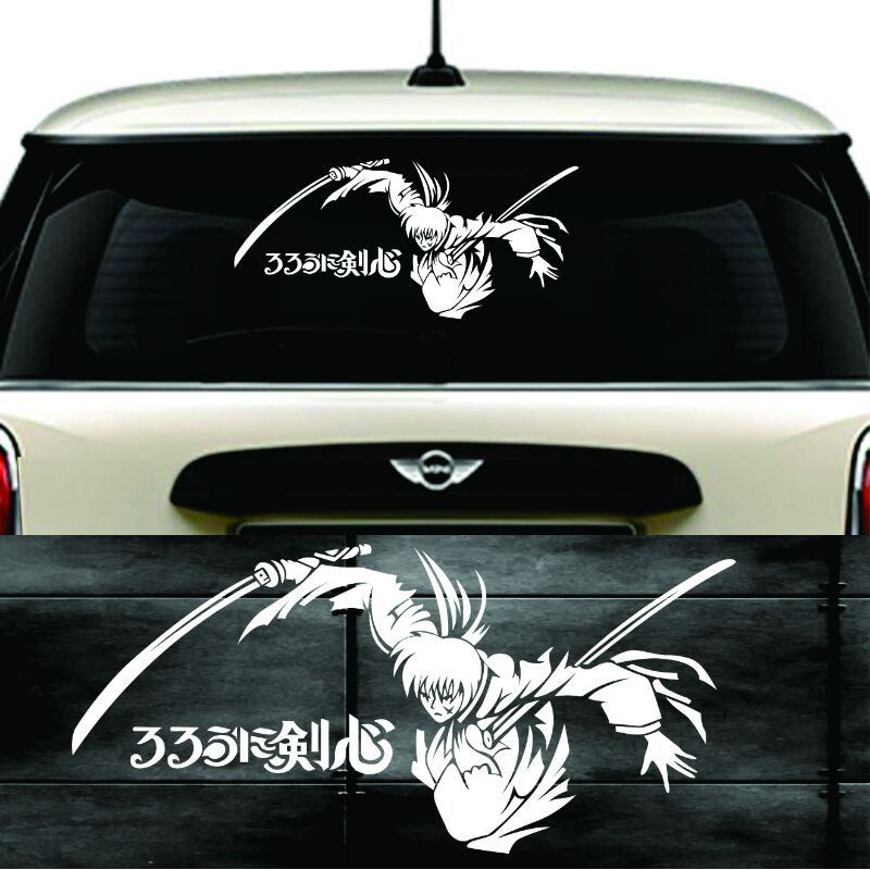 STIKER CUTTING STICKER SAMURAI X BATOUSAI KENSHIN