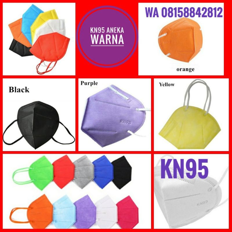 KN95 ORIGINAL WARNA-WARNI PROMO