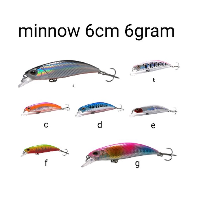 lure minnow umpan mancing minnow