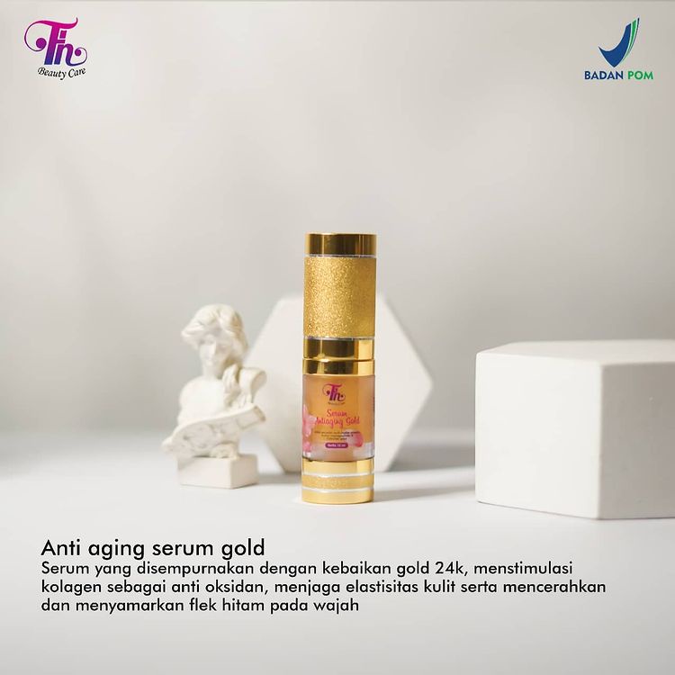 [ COD ] Serum Gold Anti Aging / serum wajah / serum anti penuaan dini / serum emas / FH Beauty Care⁹