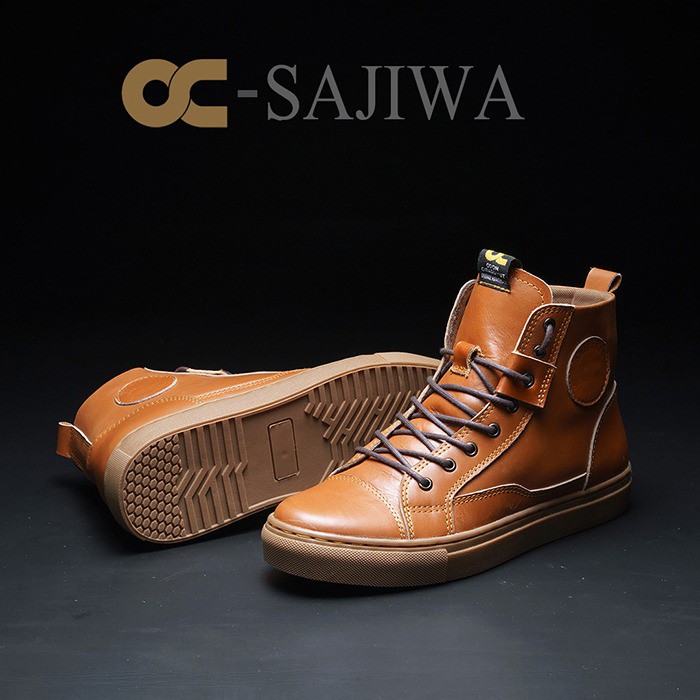 SEPATU BOOT FULL KULIT OC-SAJIWA