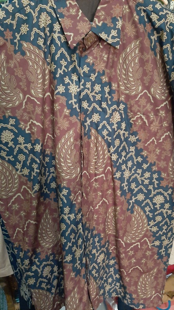 Kemeja Batik Prabu Bahan Katun Baturaden Reguler Fit B081