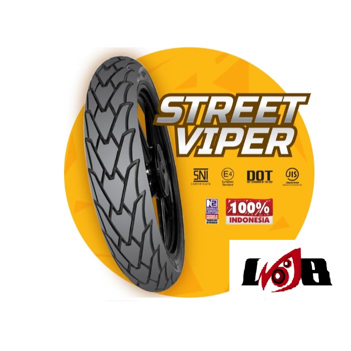 Mizzle 80/90-14 Street Viper Ban Tubeless Motor Matic Matik Ring 14