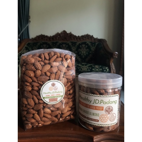 

kacang almond panggang 1kg