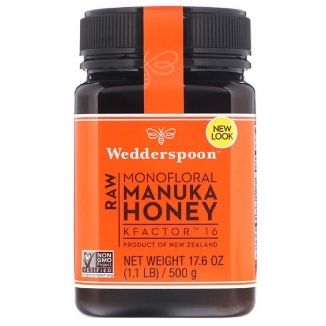 

Wedderspoon 100% Raw Unpasteurized Manuka Honey, Non-GMO (250gr / 500gr), Madu Manuka, Imun Tubuh