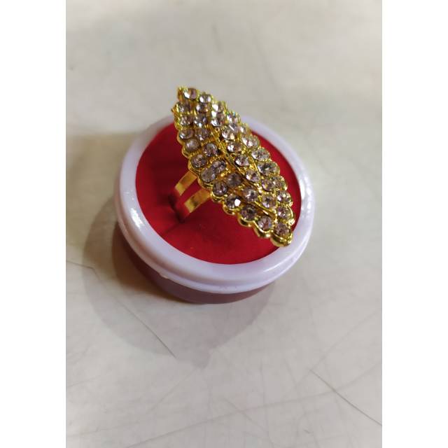 Cincin imitasi emas accesories cincin permata