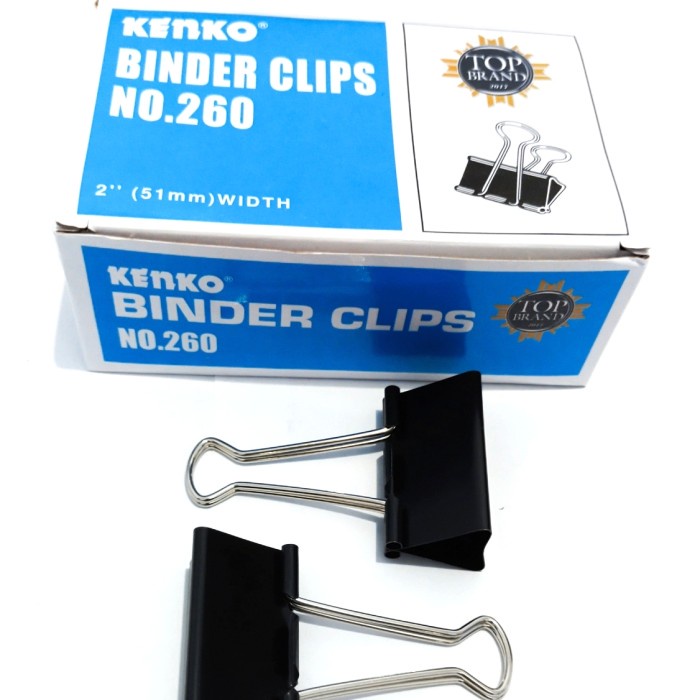 

Binder Clips KENKO No 260