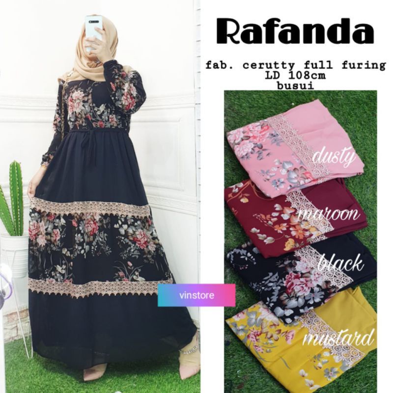 RAFANDA MAXY/GAMIS MOTIV TWRBARU RENDA