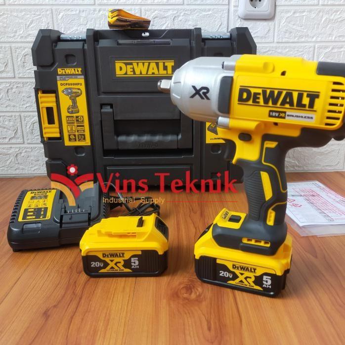 BIG SALE       Mesin Bor Impact Wrench Dcf 899 Hp2 Cordless Impact Dewalt Dcf899Hp2