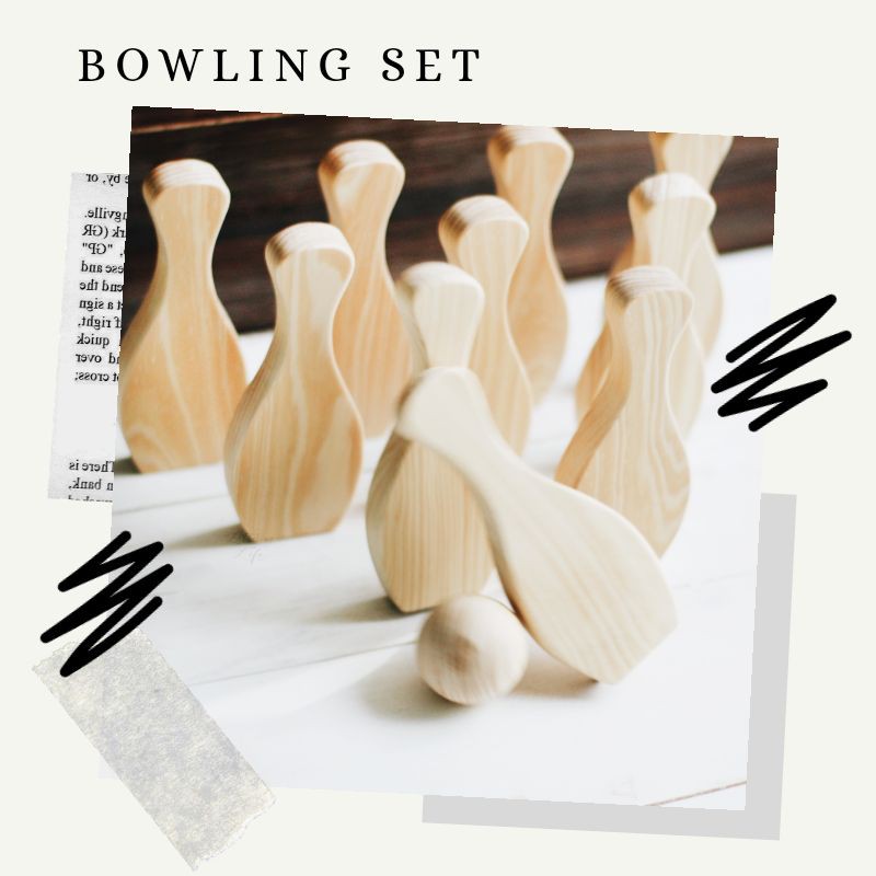 

Bowling Set by Lettering and Life