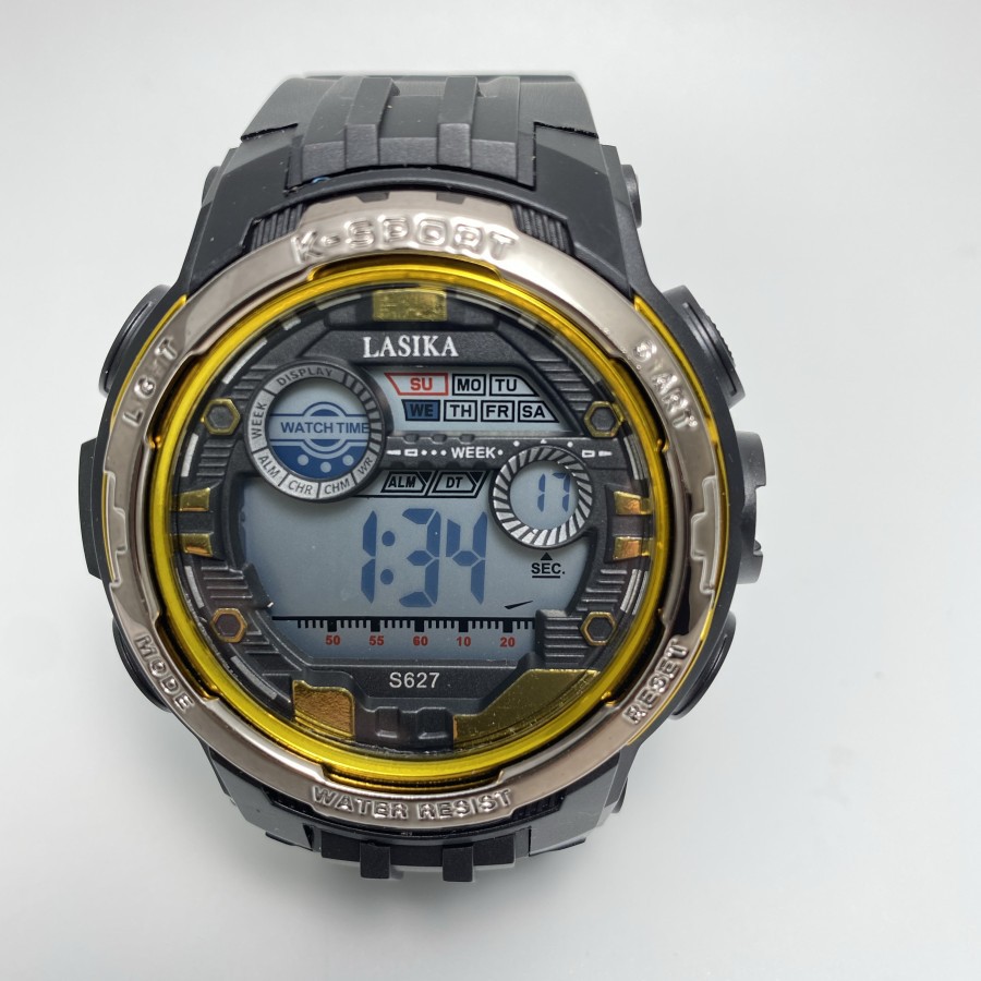 Jam Tangan Digital Sport Dewasa LASIKA Jumbo 627 Water Resistance