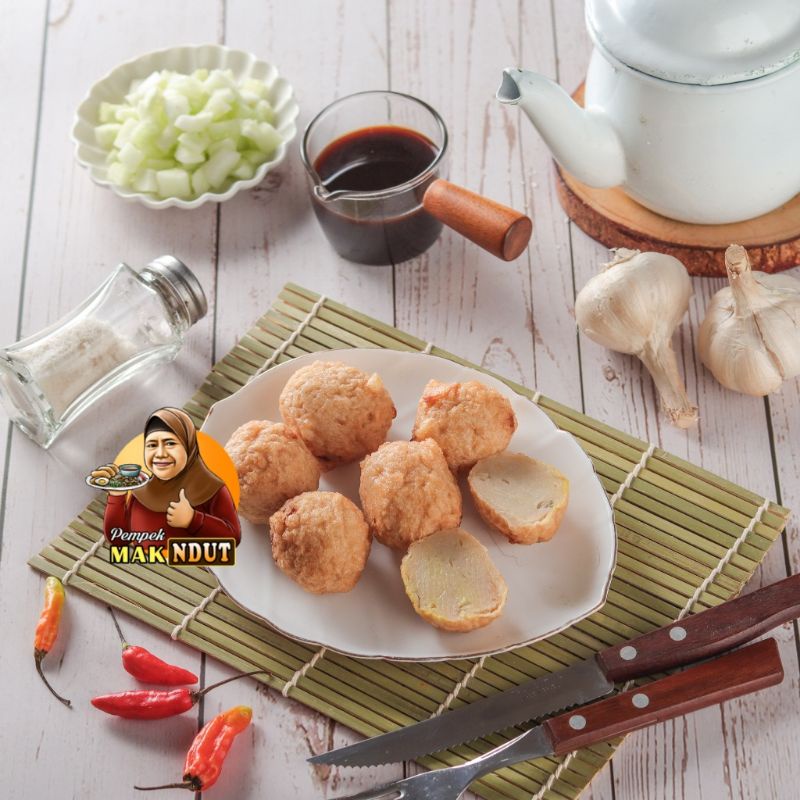

Pempek Adaan/pempek palembang/ pempek / pempek tenggiri / pempek adaan isi 10 pcs