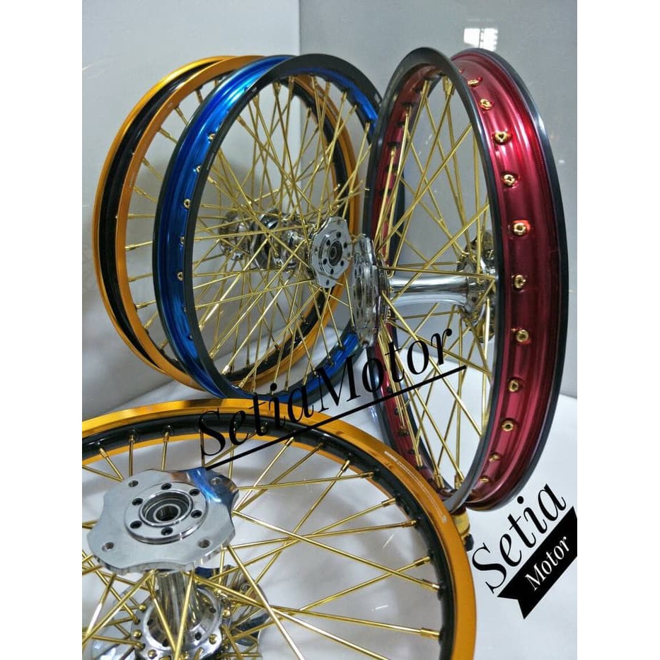 Velg Vixion New - Paket Tromol Becak Velg Tdr - Jari Jari Cakram Disc - Variasi Motor