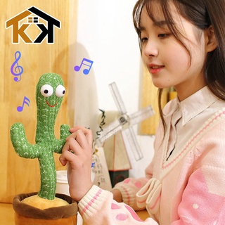 Image of thu nhỏ (KK) READY!! 3in1 Boneka Joget Boneka Kaktus Charger USB Goyang Bisa Ngomong Rekam Bicara Menari Dance Dancing #7