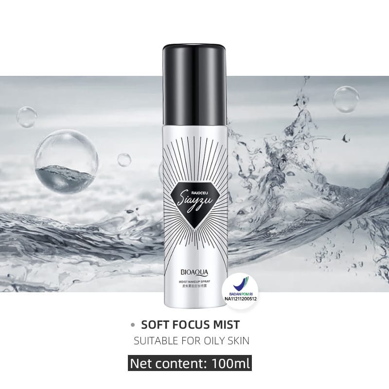 Bioaqua Makeup Setting Spray Matte / Face mist 100ml - Soft Matte ( Putih )