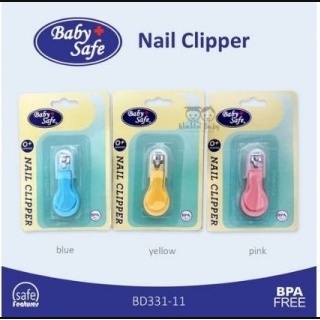 Baby Safe Nail Clipper Newborn Gunting Kuku Bayi BD331-11